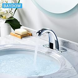 BAYDOW Automatic Bathroom Sink Faucet,Touchless