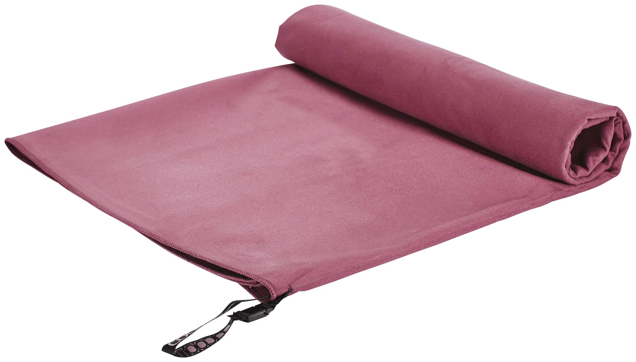 Cocoon ultralight - lightweight microfibre hand towel, marsala red, L