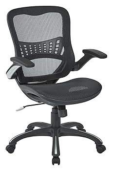 Office Star Mesh Back & Seat, 2-to-1 Synchro & Lumbar Support Managers Chair