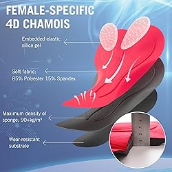 baleaf 4D Padded Bike Shorts Women Cycling