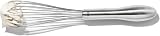 OXO Steel Whisk 22.5 cm Narrow Stainless Wires Brushed Handle view 4