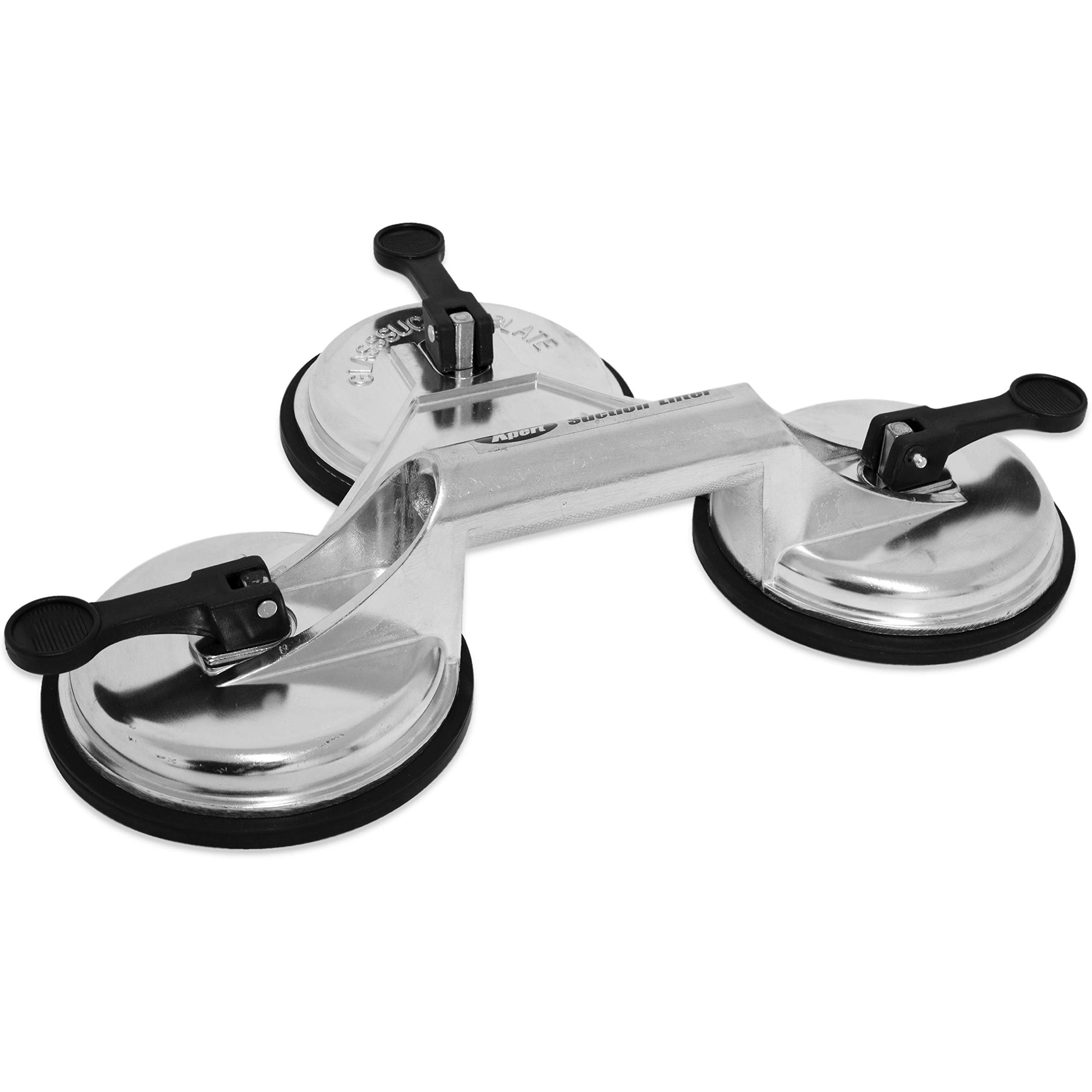 Xpert Glass Suction Plates - Triple Vacuum Sucker Pads - Dent Pullers / Glass Lifters