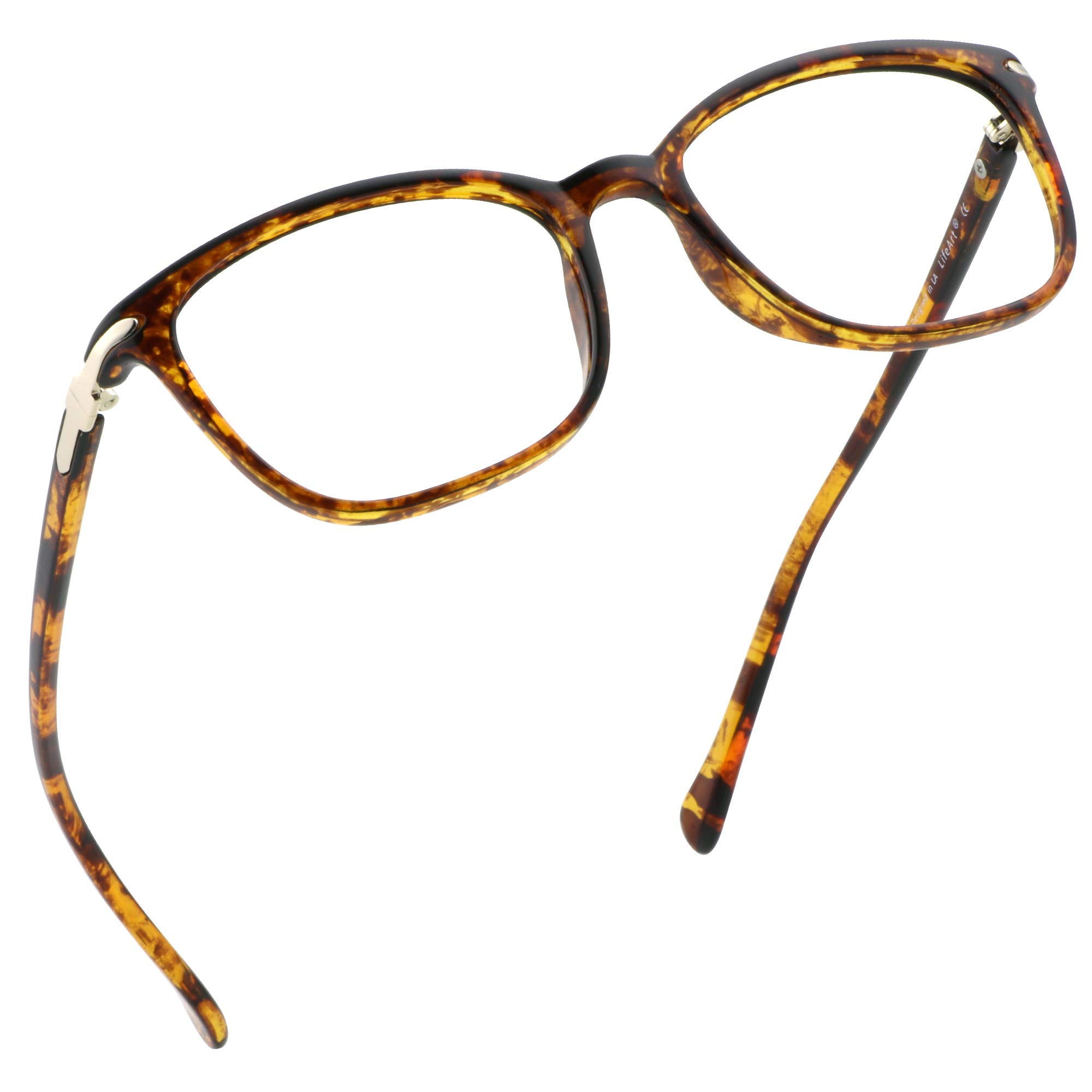 Photo 1 of LifeArt Blue Light Blocking Glasses, Anti Eyestrain, Computer Reading Glasses, Gaming Glasses, TV Glasses for Women and Men, Anti Glare (Tortoise, No Magnification)