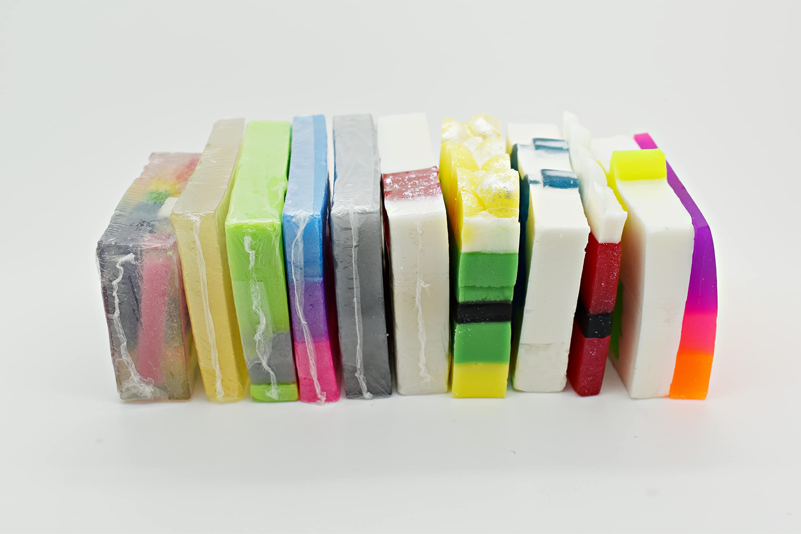 Soap Misfits - Soap Cut Offs,Ends & Odds - Vegan Zero Waste 500g/1kg (Slices, 1kg)