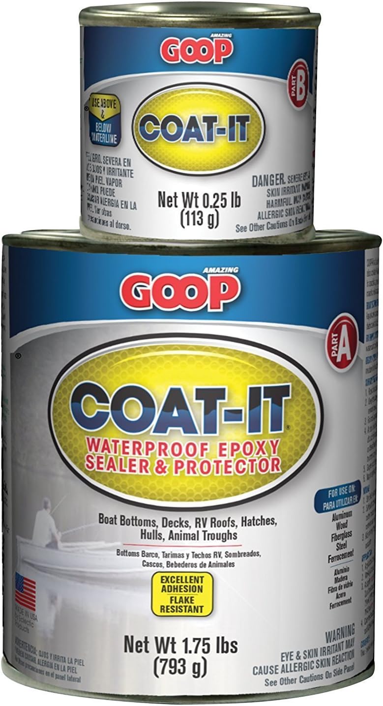 Amazing Goop 5400040 Coat It Waterproof Epoxy Sealer & Protector,2 Pack