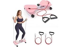 EPHESPORT Waist Twisting Machine, Ab Twister for Home Workout, Twister Board for Exercise, Full Body Slimming & Core Training, Twist Machine for Weight Loss, Compact Home Exercise Equipment