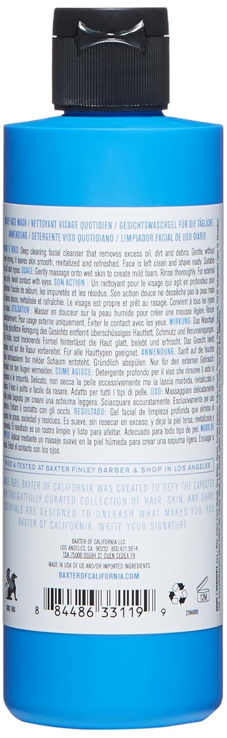 baxter face wash