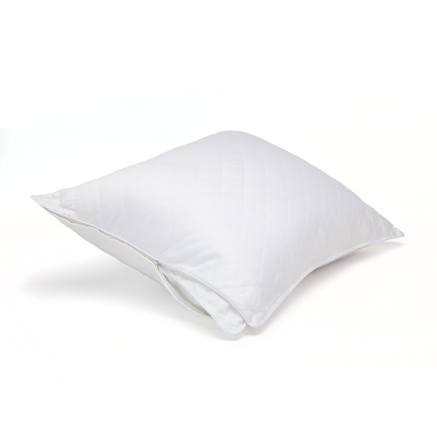 DOWNLITE 300 TC Cotton Sateen Quilted Pillow Protector