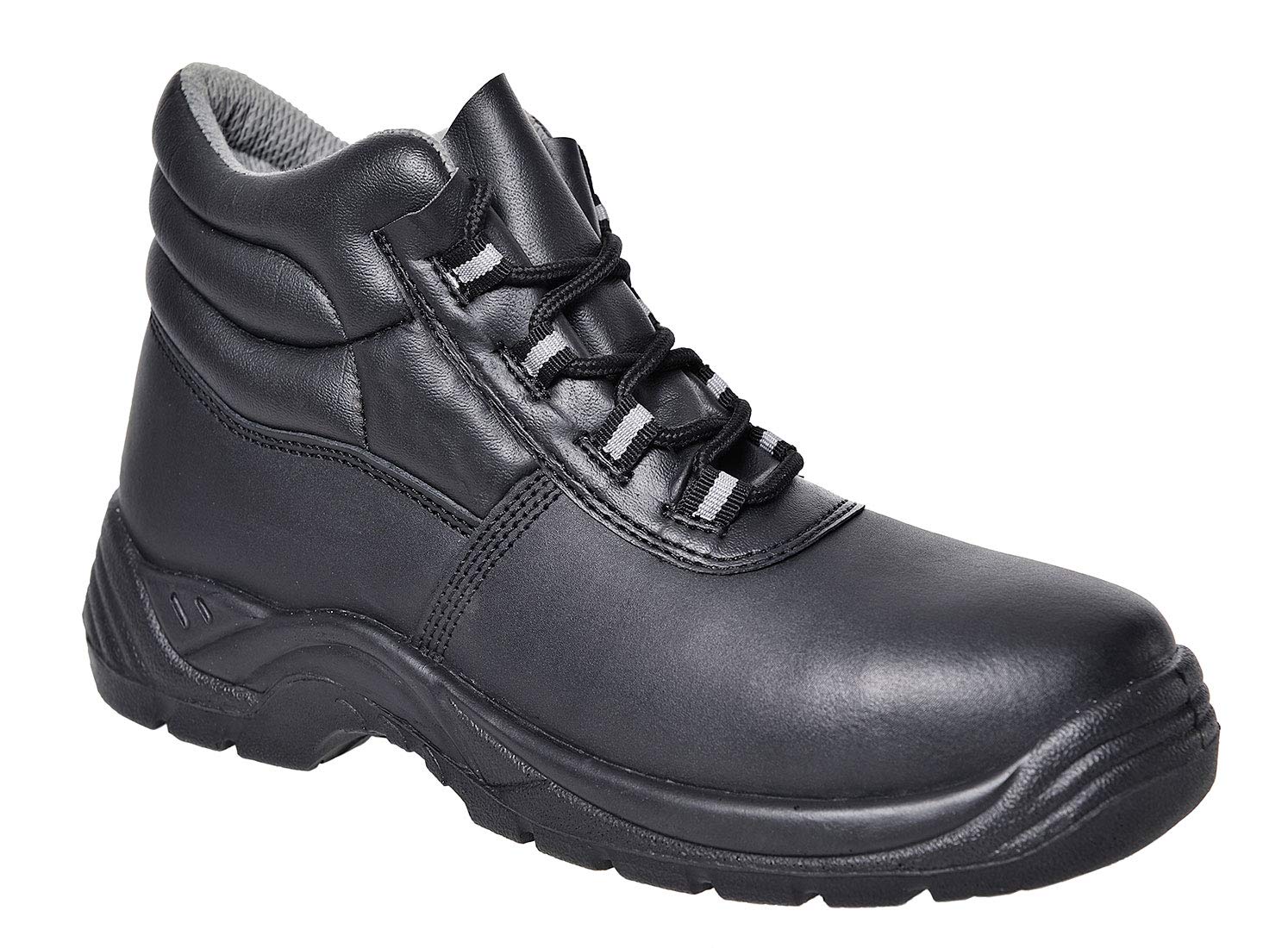 Portwest Portwest Compositelite Safety Boot S1, Size: 43, Colour: Black, FC21BKR43