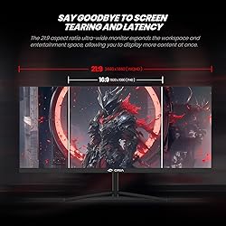CRUA 30-inch Gaming Monitor 200HZ, 21:9