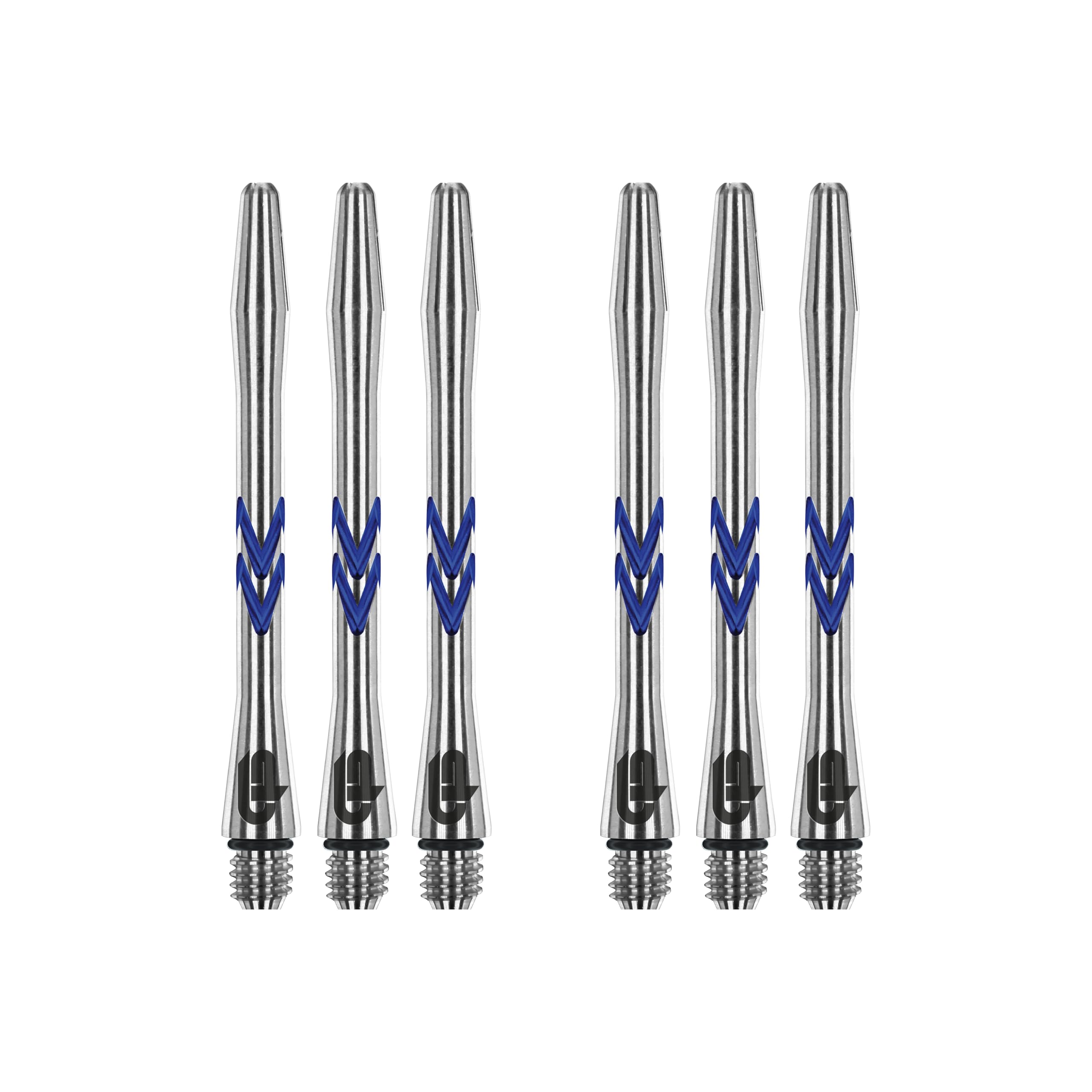 RED DRAGON Gerwyn Price Iceman V-Groove Aluminium Medium Blue Stems