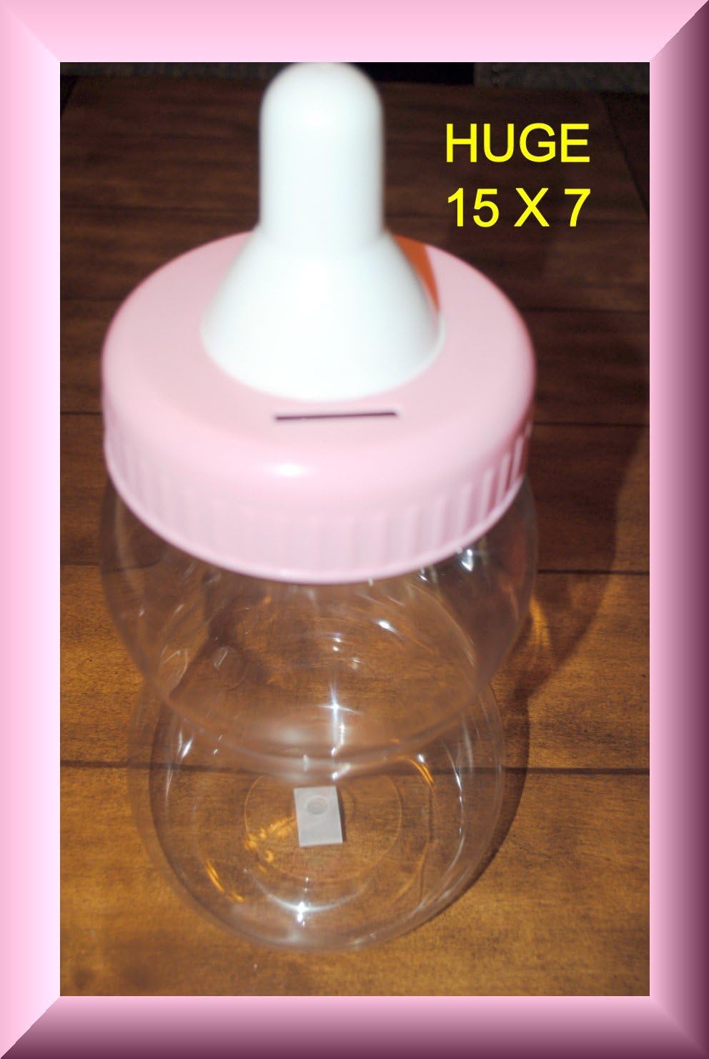 big baby bottle piggy bank