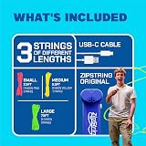 ZipString Rope Launcher Blue - Outdoor Toy Fidget String Launcher view 8