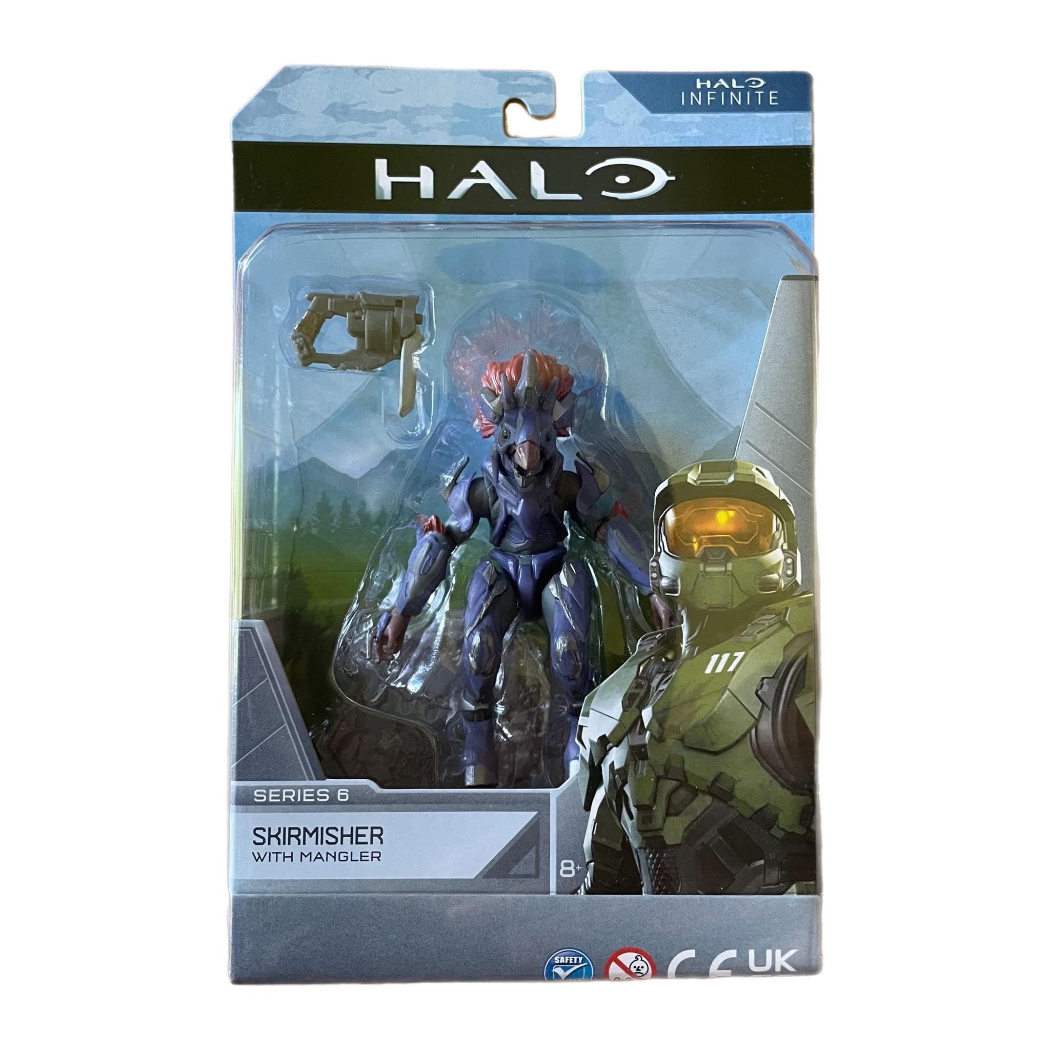 HALO Infinite World 4'' Figures Series 1 2 3 4 Collection (Choose Figure) (Skirmisher)