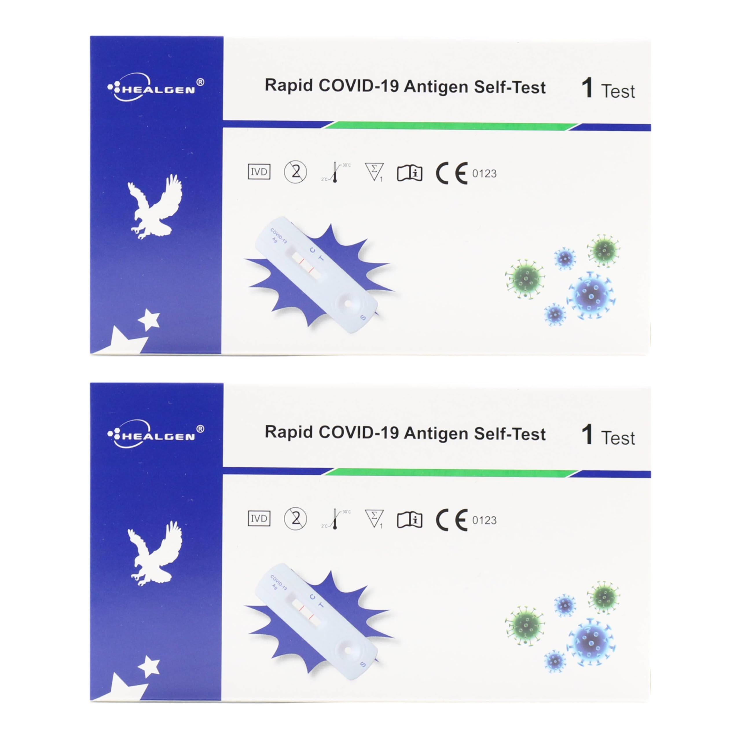 Covid-19 Lateral Flow Test Kit, Rapid Antigen Self-Test Kit for SARS-CoV-2 At Home, Easy and Quick Covid Test Kit with 15-Minute Results, Pack of 5 Test Kit