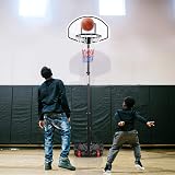 Yaheetech Free Standing Basketball Hoop Stand 1.59-2.14m Height Adjustable view 2