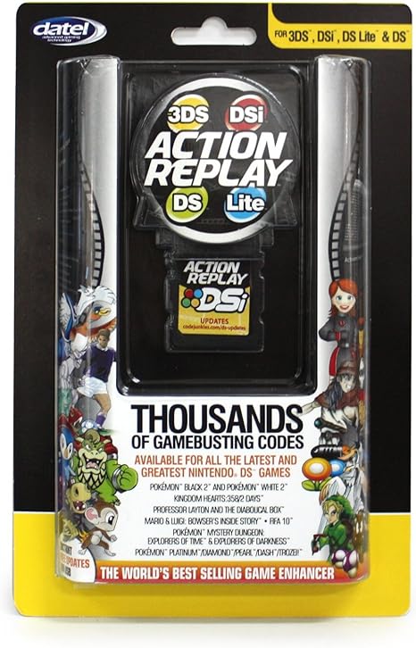 Datel Action Replay Cheat System 3ds Dsi Xl Dsi Ds Lite Amazon Co Uk Pc Video Games