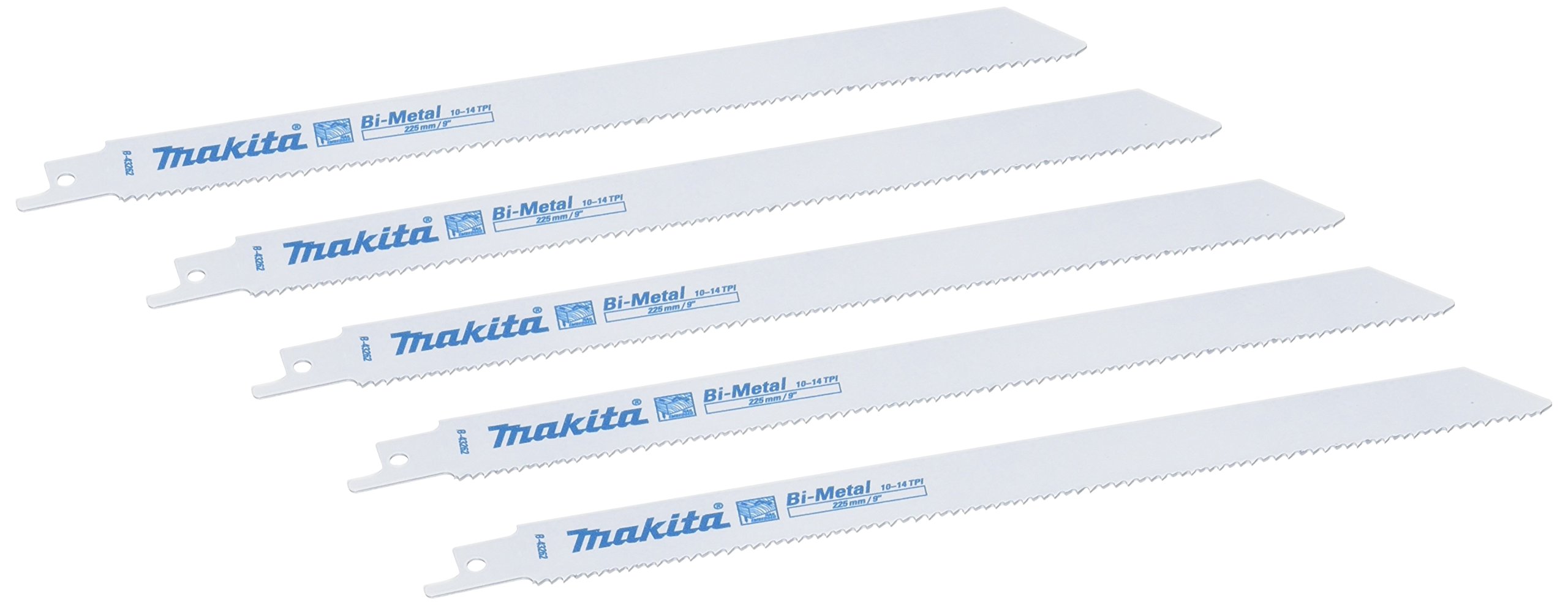 Makita B-43262 Reciprocating Saw Blades - Wood/Metal Flexible
