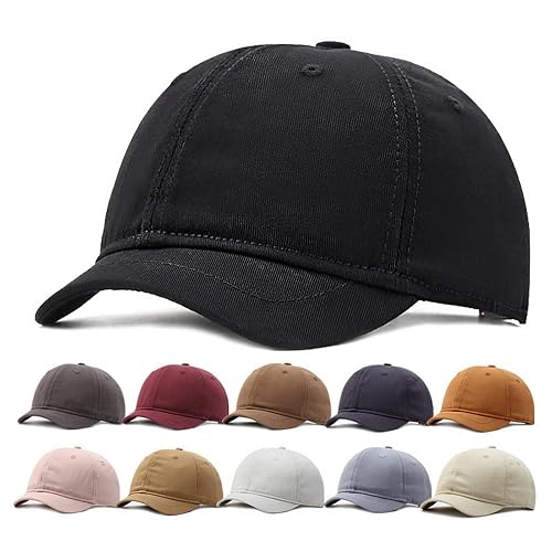 Faringoto Short Brim Baseball Cap Quick-Drying Soft Top Men's