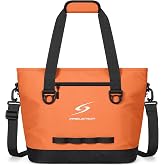 Maelstrom 30 Can Insulated Cooler Bag, Leakproof Soft Ice Chest | Tote Style,16h Cold（with Ice Block）,Lightweight,Collapsible,Peva Liner,Waterproof,Gear Loop,Multi-Pockets,For Shopping,Beach