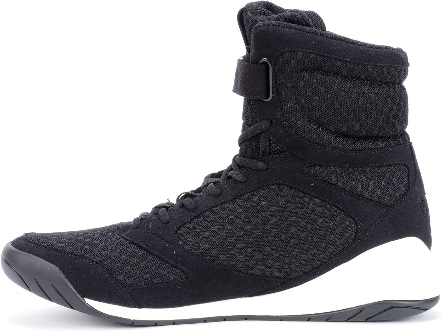  | Everlast New Elite High Top Boxing Shoes - Black, Blue, Red | Fitness & Cross-Training