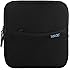 Lacdo Shockproof External USB CD DVD Writer Blu-Ray & External Hard Drive Neoprene Protective Storage Carrying Sleeve Case Pouch Bag With Extra Storage Pocket for Apple MD564ZM/A USB 2.0 SuperDrive / Apple Magic Trackpad / SAMSUNG SE-208GB SE-208DB SE-218GN SE-218CB / LG GP50NB40 GP60NS50 / ASUS External DVD Drives (Black)