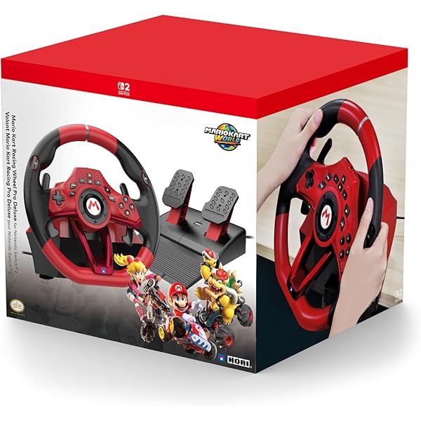 Amazon.com: Hori Controller NSW -228 [Mario Cart Racing Wheel DX