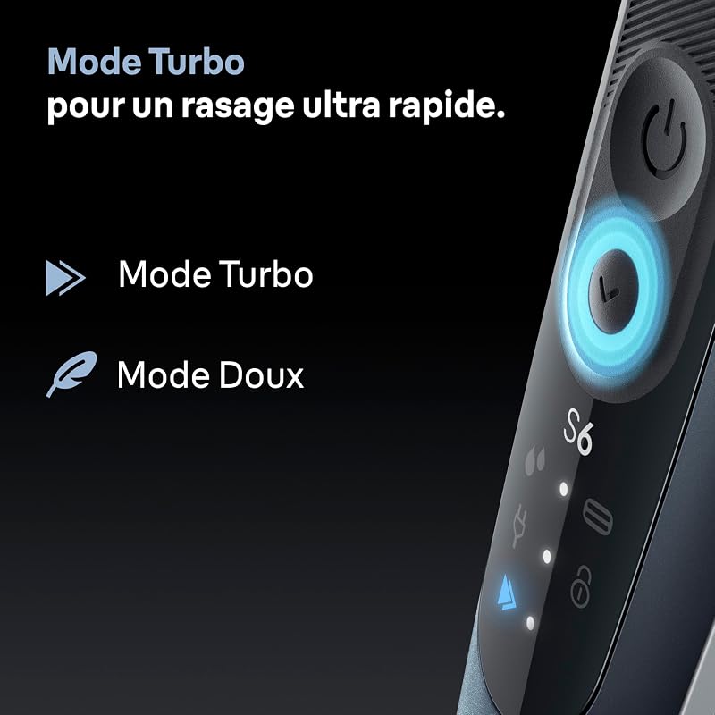 Rasoir Electrique Homme Serie 6 62-G1200SI Gris