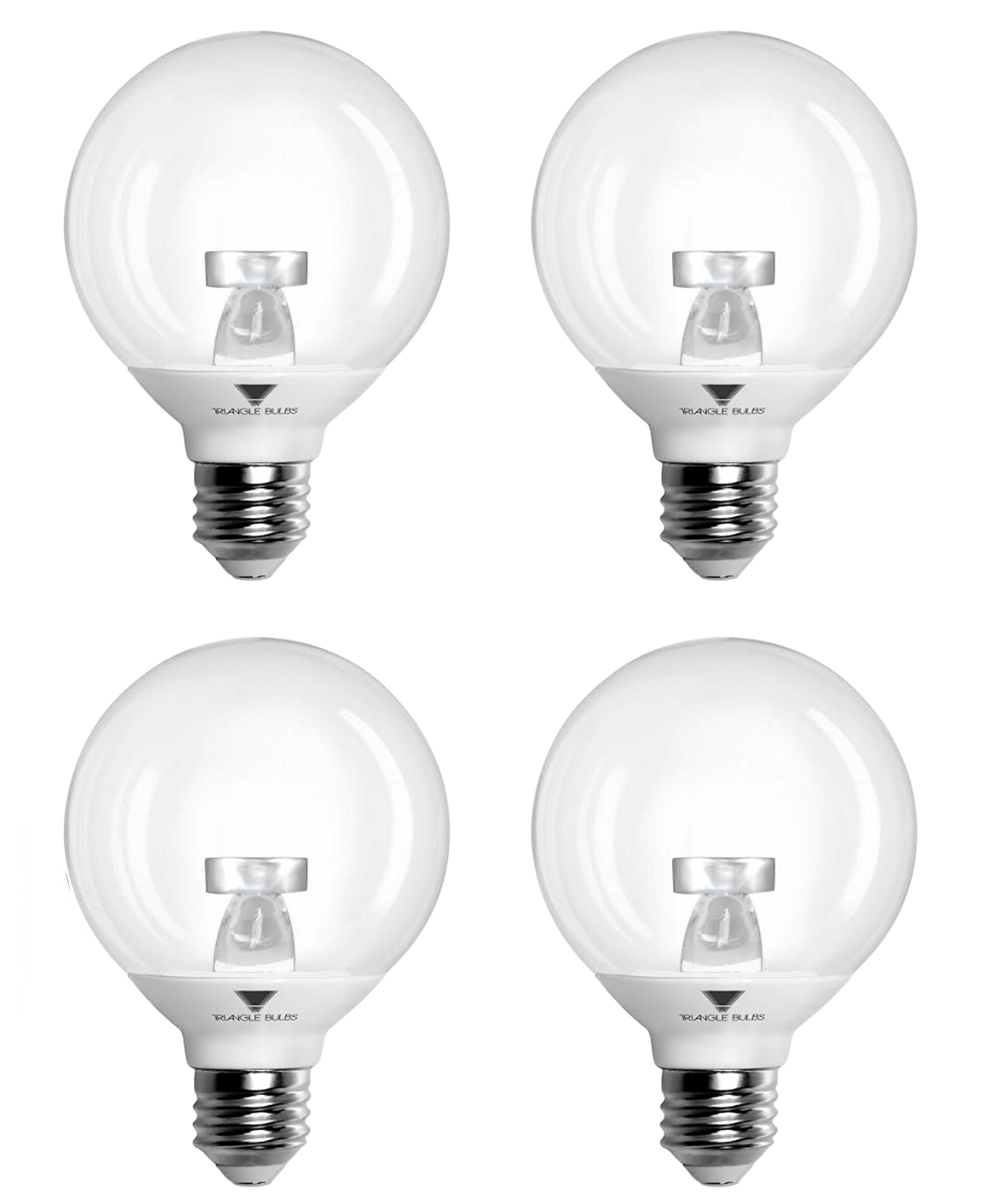 Buy TriGlow 40 Watt Equivalent G25 LED Bulbs, 6W Warm White 3000K