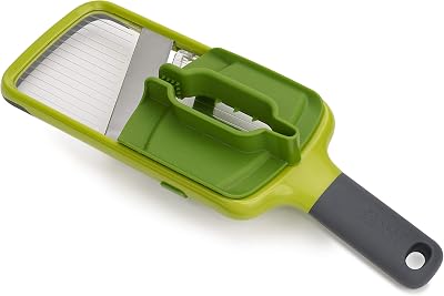 Joseph Joseph Multi-Grip Kitchen Mandoline Slicer Green 3 Thicknesses