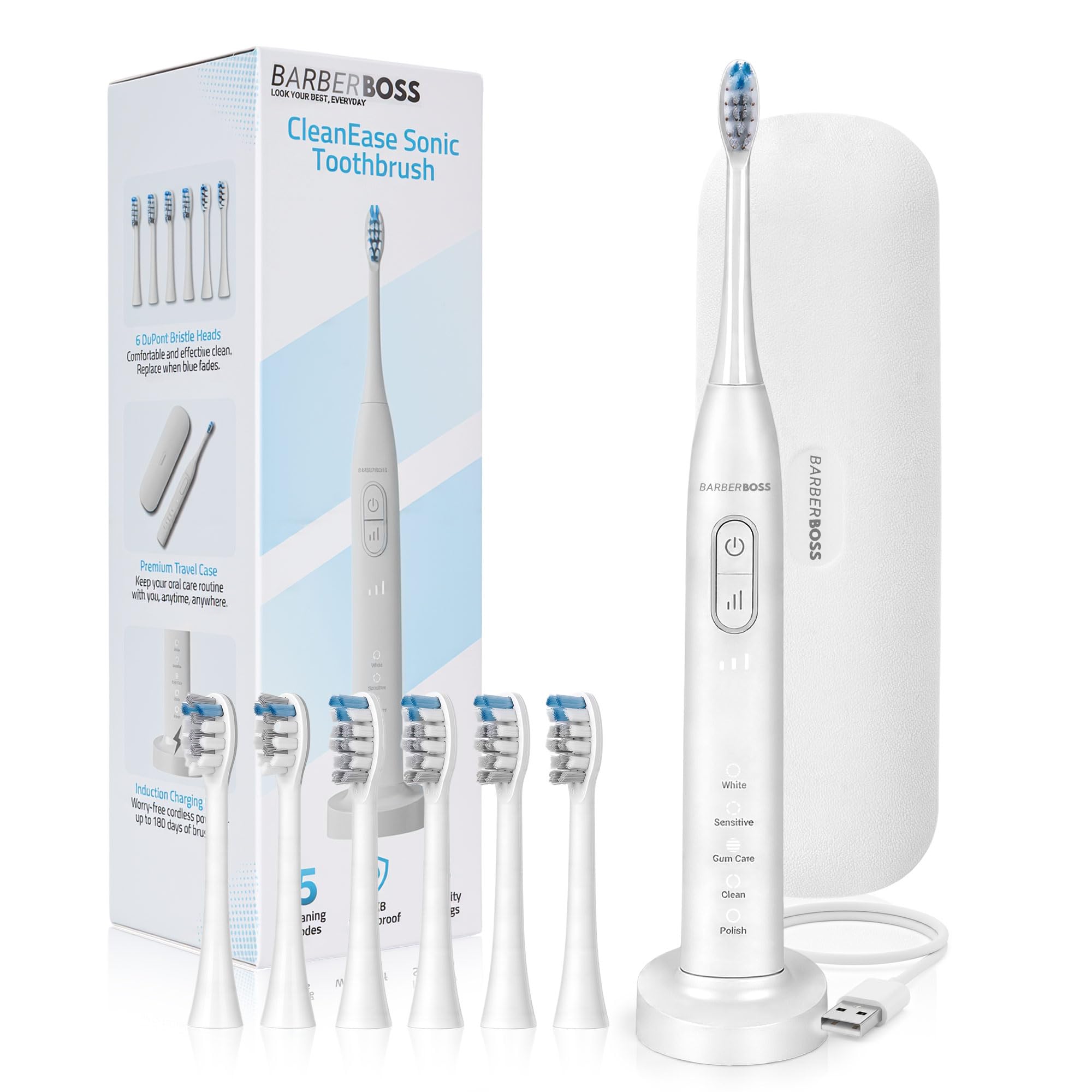 BarberBoss Electric Toothbrush...