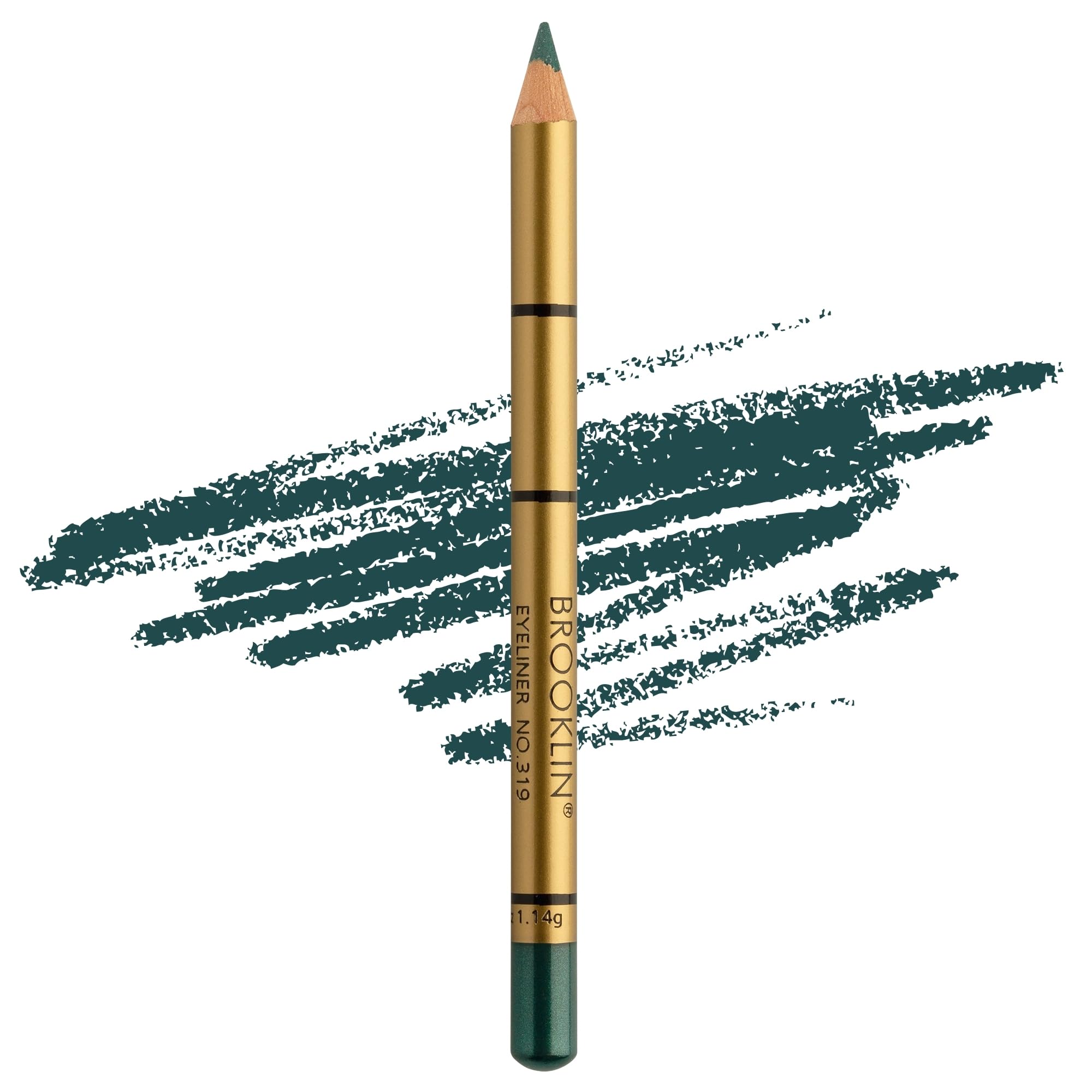 Impala - Waterproof Eyeliner Brooklin | Water Resistant | Smooth Creamy Texture | Easy to Apply | Long Lasting | Colour 319 Pearly Forest Green