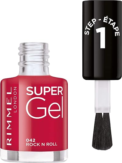 Rimmel Super Gel Rock N Roll 42 Nail Polish 12ml Gel-Like Finish