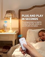 DEWENWILS Remote Control Sockets 30m 100ft 13A 3120W Wireless Light Switch view 5
