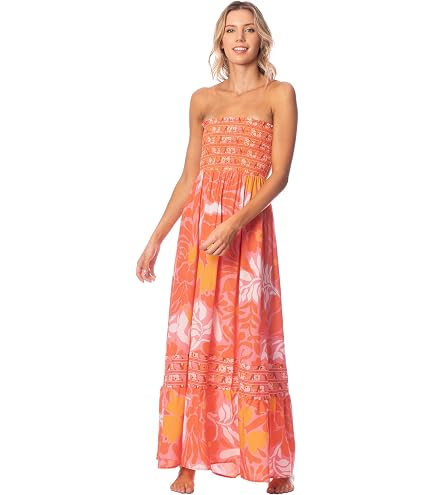 maaji boho sunrise owen midi dress 2530 Long Women Beachwear at Amazon Women's Clothing store Size:Size UK 20/ US 16 att_fit_Loose fit One-Shoulder Beaded Mermaid Gown to highlight your form