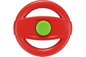 Accmor Stroller Steering Wheel Toy, Pretend Driving Simulated Steering Wheel for Stroller Shopping Carts Universal Detachable