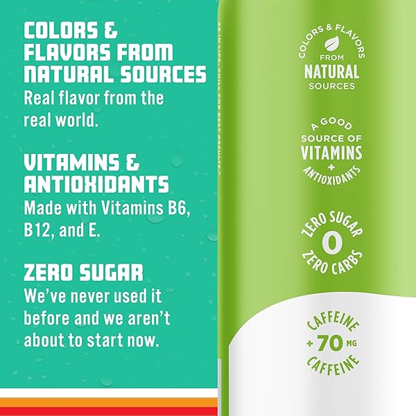 SPARKLING ICE CAFFEINE CITRUS TWIST SPARKLING WATER WITH CAFFEINE, ZERO SUGAR, WITH ANTIOXIDANTS AND VITAMINS,16 FL OZ CANS (PACK OF 12)