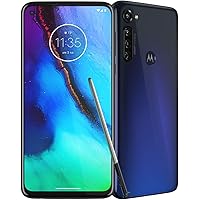 Moto G Stylus | Unlocked | Made for US by Motorola | 4/128GB | 48MP Camera | 2020 | Indigo
