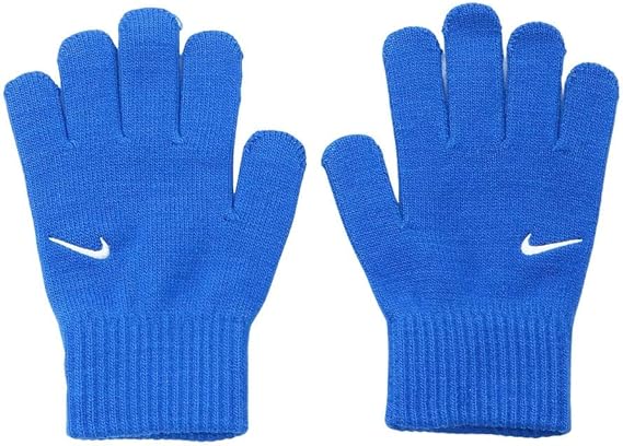 Amazon ナイキ ナイキ ジュニア ニット グローブ Cw3014 463 ブルー ホワイト ｆｆ Jr 手袋 通販