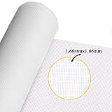 fowong Fly Screens for Windows 120cm x 250cm White Polyester Mesh view 3