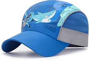LLmoway Breathable Kids Sun Protection Ball Cap Quick Dry Mesh Sports Hats