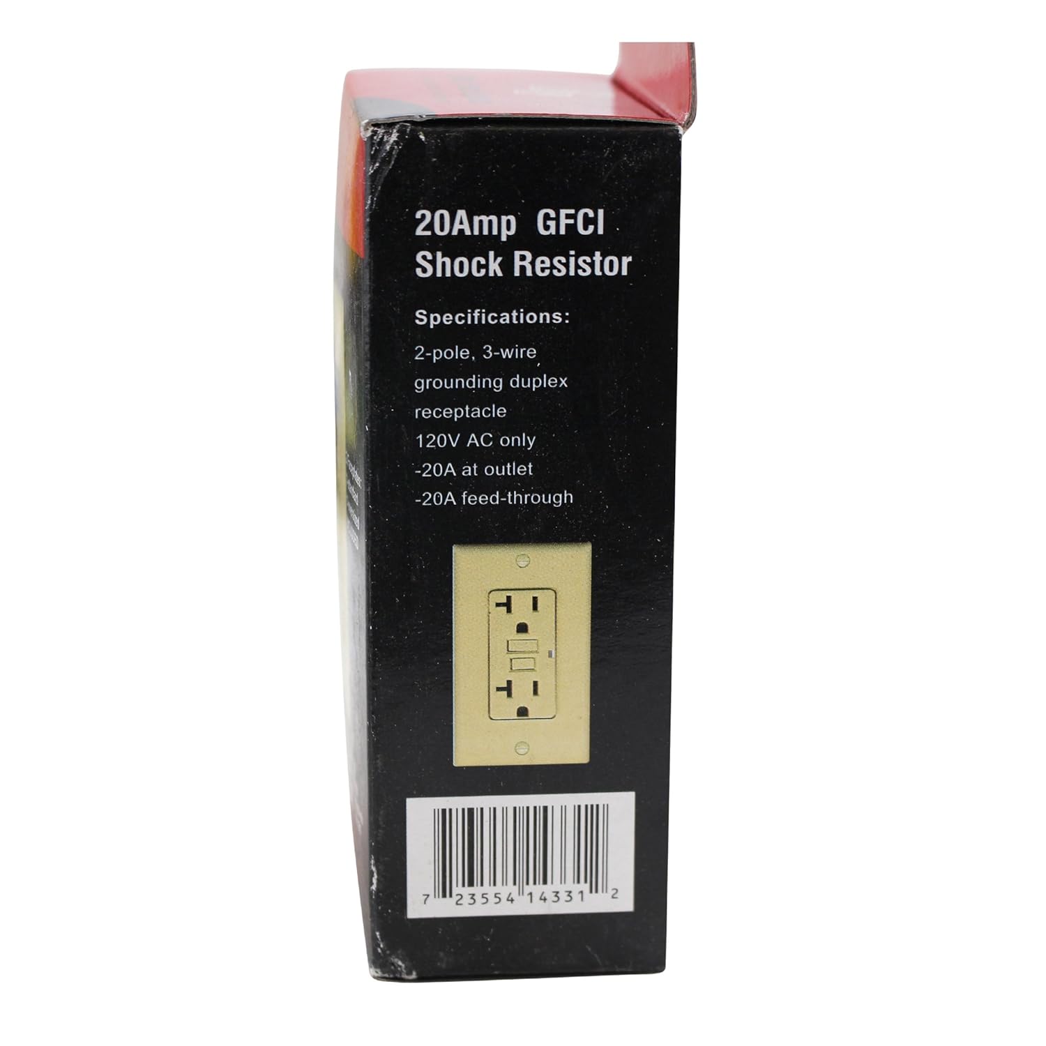 Royal Pacific 9220-IV Duplex GFCI Receptacle, 20A, 125V, LED ...