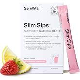 Slim Sips | Natural GLP-1 Drink Mix | Energy | Appetite | Metabolism | Energy Drink, Metabolic Support, Appetite Control, Natural Energy Boost