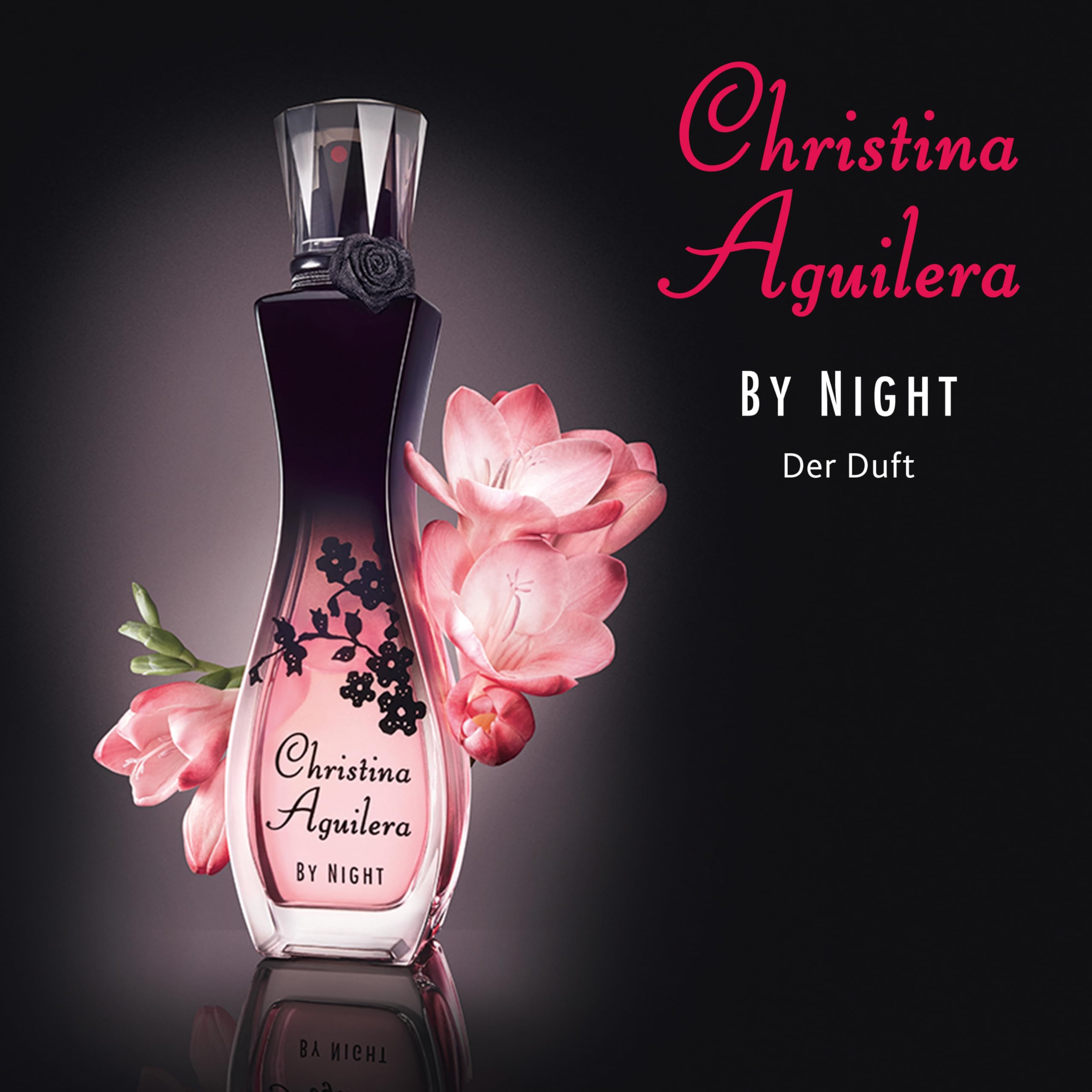 Christina Aguilera - By Night Parfüm, femininer, verführerischer und sinnlicher Duft, mit Pfirsichblüte, blumige, orientalische und fruchtige Noten, ideal für den Sommer, Parfüm für Damen - 50 ml 3