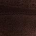 Amazon Brand – Pinzon Velvet Plush Blanket - Throw, Chocolate