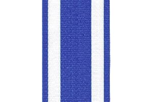 Lawn Chair USA Chair Replacement Lawn Chair Webbing - Webbing for Lawn Chairs. UV-Resistant Straps Made with Durable Polypropylene. Chair Webbing Kit (3" x 50', Blue and White Stripe)