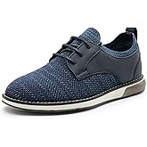 Bruno Marc Boy's Mesh Casual Dress Oxford Breathable Uniform Shoes