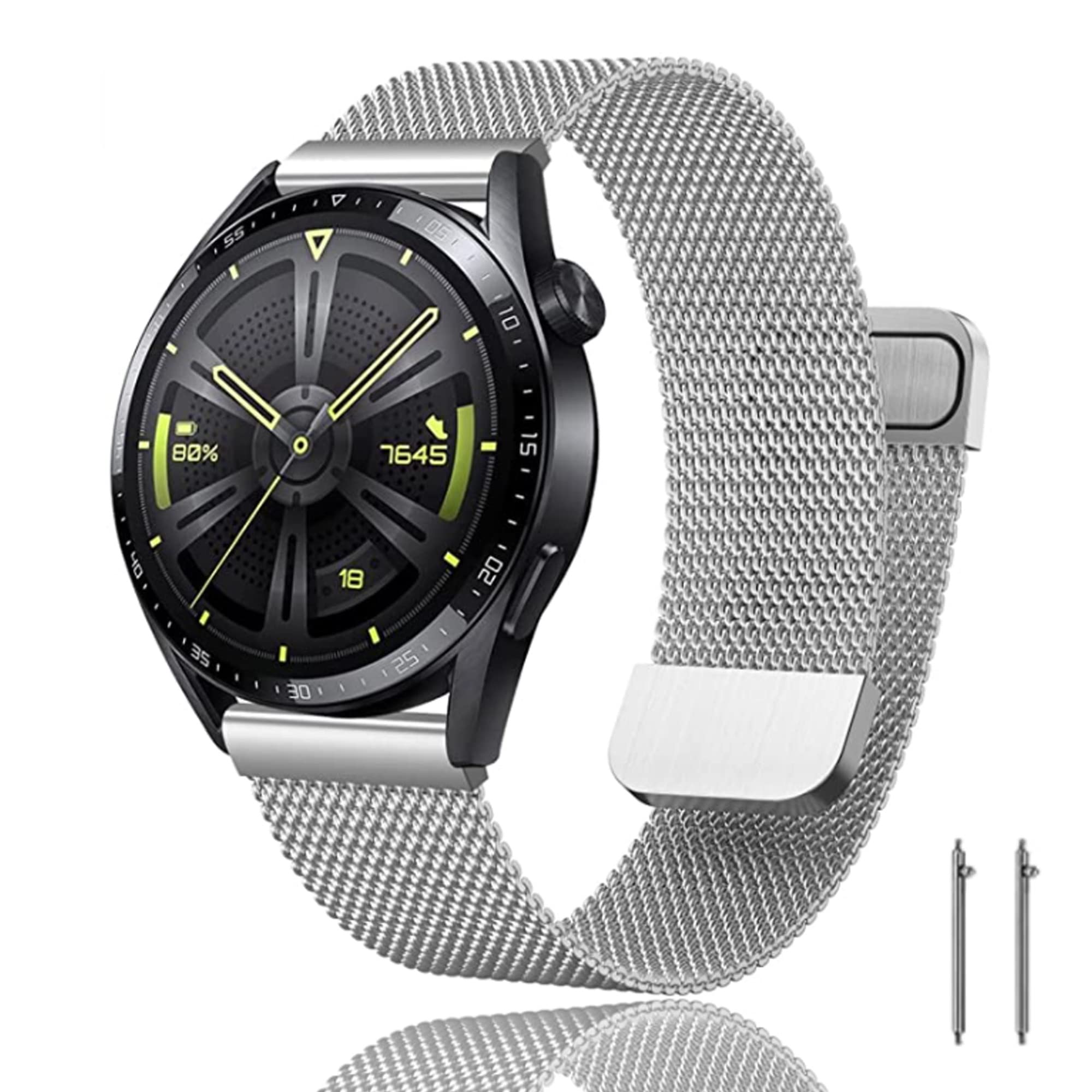 Keecuty Watch Band for Huawei Watch GT3 42mm /Watch GT2 42mm Loop Wristbands Strap Compatible with Huawei Watch 2 Sport/Honor Watch Magic 2 42mm/Forerunner 245/645/ Galaxy Watch 3 41mm/Active 2