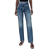MOTHER Women's The Riveter Rambler Zip Sneak Jeans