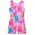 MYQFF Gymnastics Leotards for Girls Toddler Kids Dance Outfits Sparkle Tumbling Biketards Unitard Unicorn Mermaid